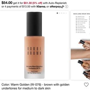 Bobbi brown foundation NEW